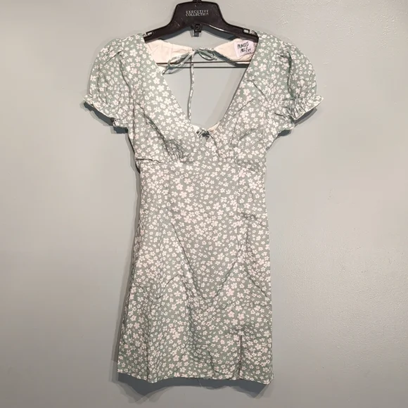 Princess Polly | Dresses | Princess Polly Kasey Mini Dress Size 2 Green |  Poshmark